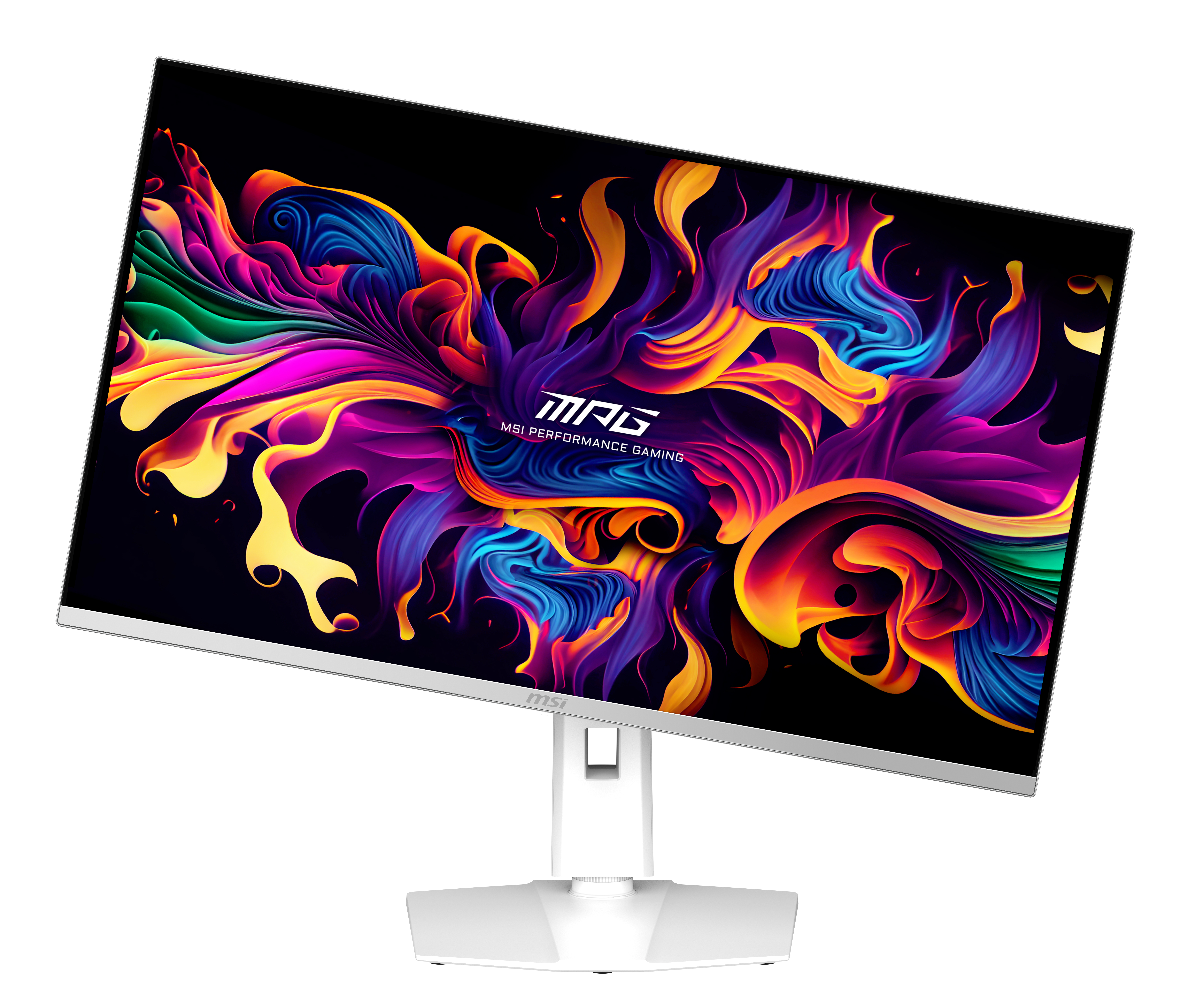 MSI  31,5" MPG 321URXW QD-OLED  Monitor - 3840x2160, UHD, 240Hz, Gamer, Ezüst