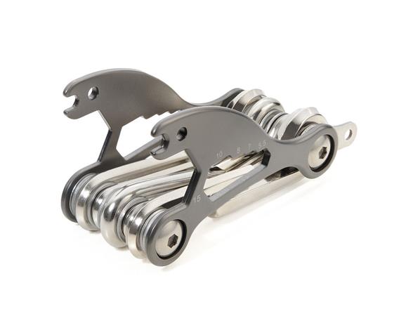TROIKA Bike Multitool 18 funkció  Szerszám kerékpárhoz Ezüst