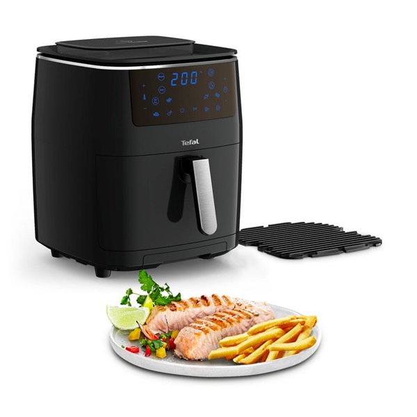 Tefal FW201815 Easy Fry Grill & Steam forrólevegős sütő fekete