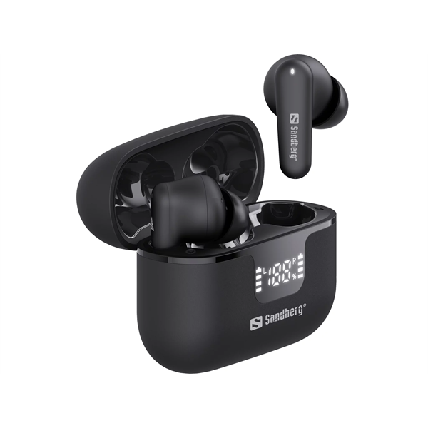 SANDBERG Wireless Earbuds ANC+ENC Fülhallgató SANDBERG Wireless Earbuds ANC+ENC Fülhallgató