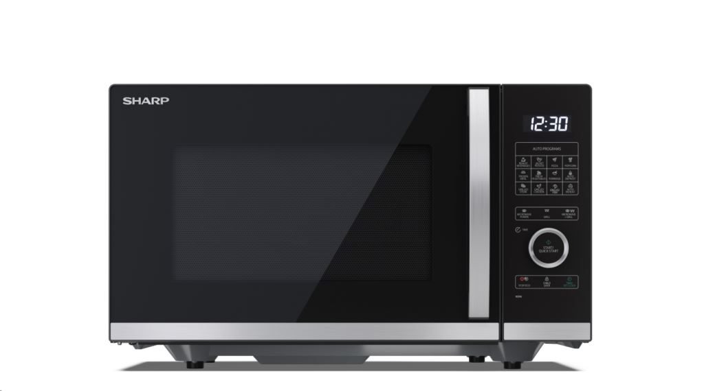 Sharp YC-QG234AEB forgótányér nélküli mikrohullámú sütő