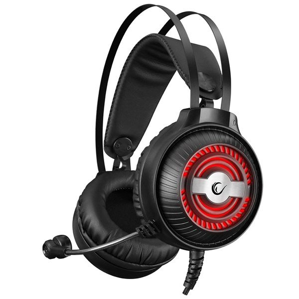 Rampage RM-K30 THUNDER PRO gaming headset fekete 