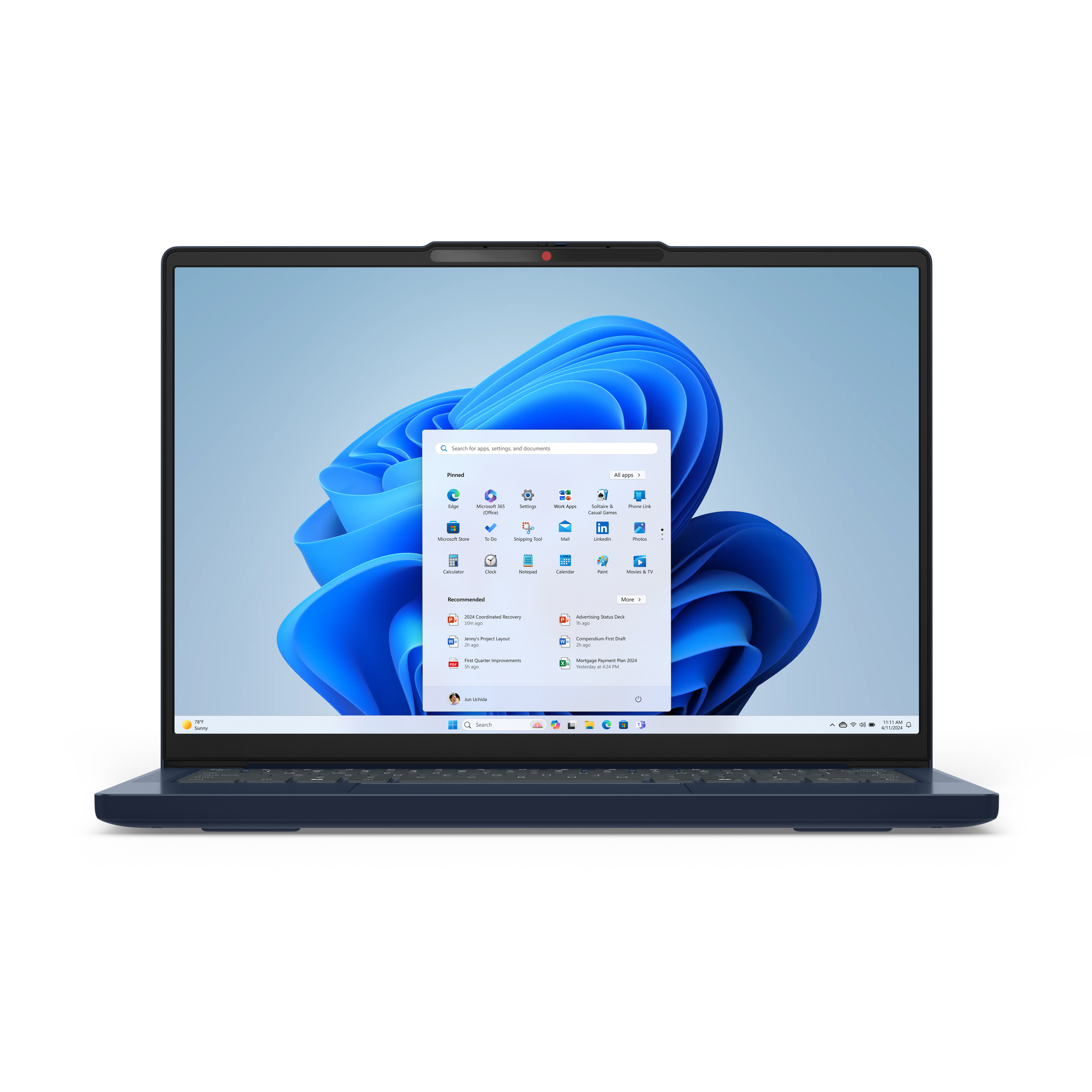 Lenovo IdeaPad Slim 5 Laptop - 14" WUXGA, AMD Ryzen 7 8845HS, 32GB DDR5 RAM, 1TB SSD, Magyar billentyűzet, Kék