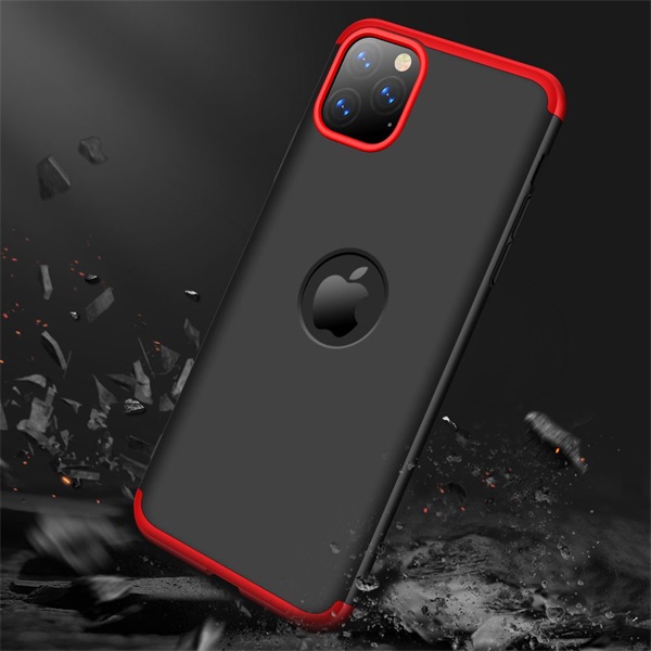 GKK GK0540 360 Full Protection 3in1 iPhone 11 Pro hátlap Fekete-piros