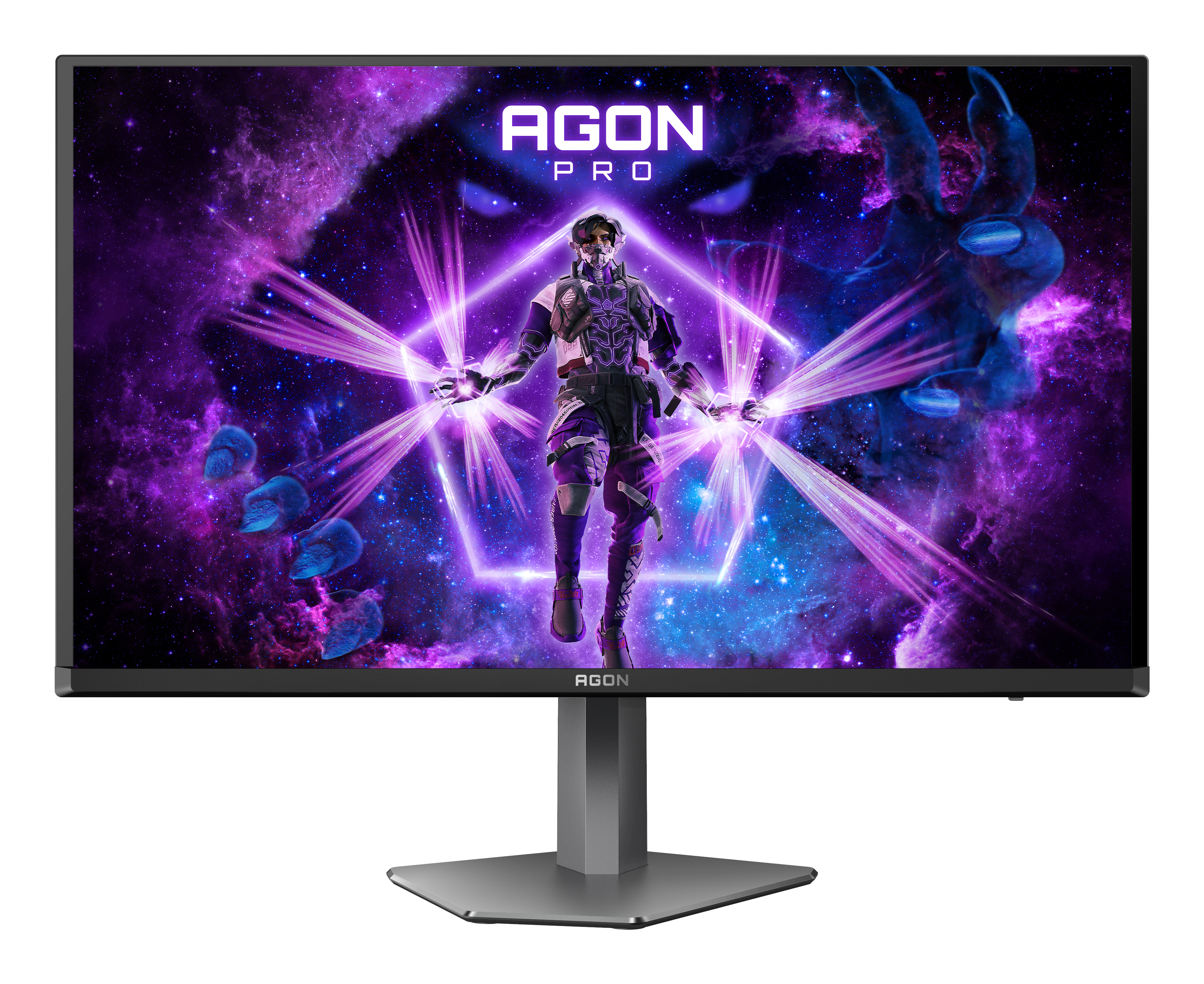 AOC 26,5" AG276QKD2 Monitor - 2560x1440, QHD, OLED, QD-OLED, 500Hz, 0,03ms, Hangszóró, G-Sync, Pivot, Gamer, Fekete