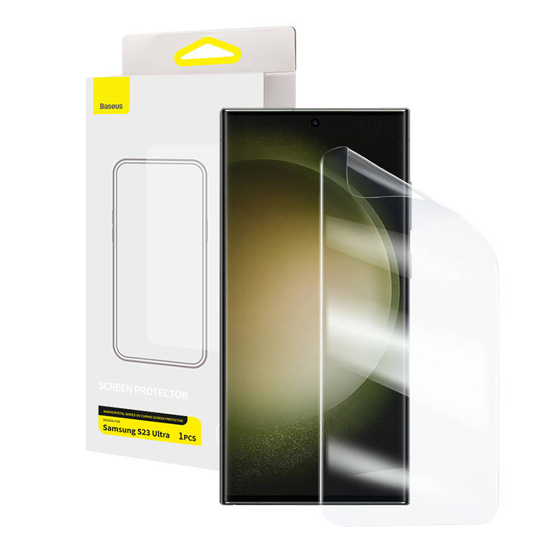 UV Curing Screen Protector Baseus  for Samsung S23 Ultra UV Curing Screen Protector Baseus  for Samsung S23 Ultra