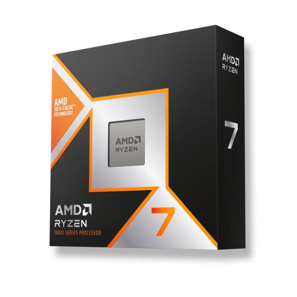 AMD Ryzen 7 9800X3D, 5,2GHz Socket AM5 104MB (100-100001084WOF) box processzor