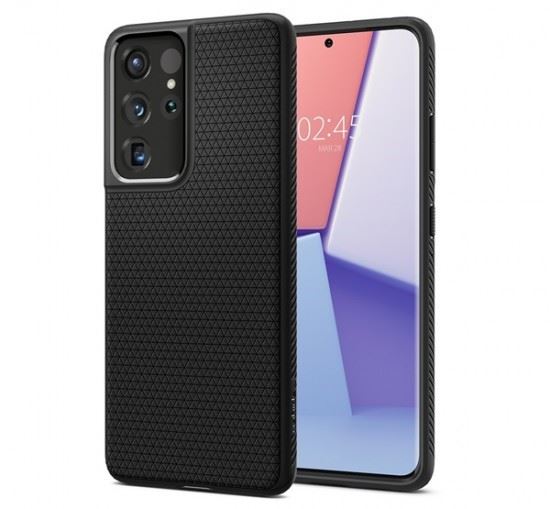 Spigen Liquid Air Samsung (G998) Galaxy S21 Ultra tok fekete (ACS02350)