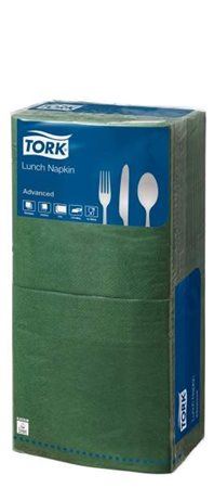 Tork Advanced szalvéta 1/4 hajtogatott, 2 rétegű 33x33cm zöld (477214) Tork Advanced szalvéta 1/4 hajtogatott, 2 rétegű 33x33cm zöld (477214)