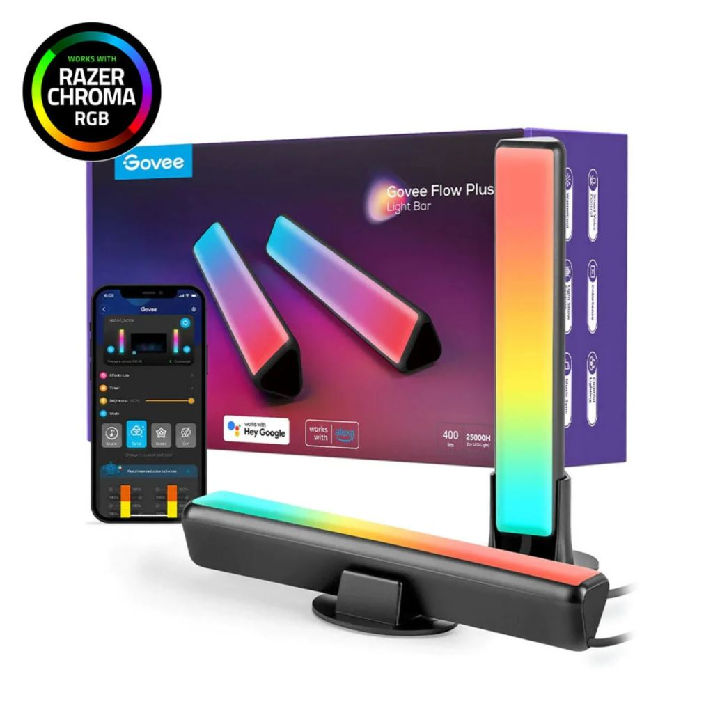 Govee RGBICWW WiFi + Bluetooth Flow Plus Light Bars (H6056) Govee RGBICWW WiFi + Bluetooth Flow Plus Light Bars (H6056)
