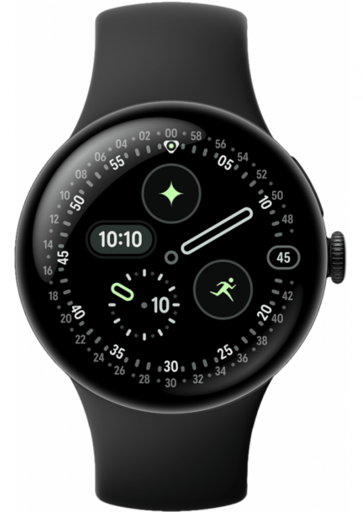 Google Pixel Watch 4, 41mm okosóra Fekete