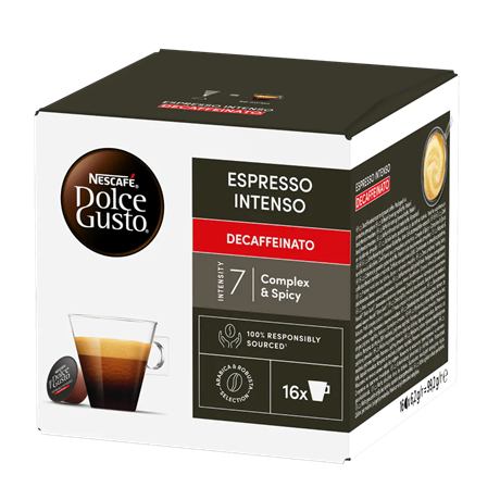 Nescafe ESPRESSO INTENSO KOFFEINMENTES DOLCE G KAPSZULA Nescafe ESPRESSO INTENSO KOFFEINMENTES DOLCE G KAPSZULA