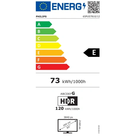 Philips 65PUS7810/12 65" UHD SMART QLED Televízió