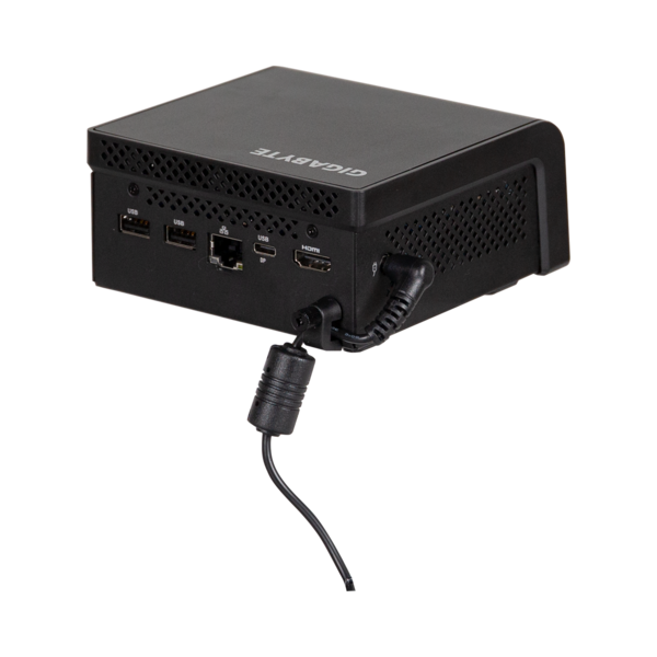 GIGABYTE  BRIX Intel N-series N150 3.6GHz  HDMI  2xDisplayport LAN  WIFI  BT 2.5" HDD hely 3xUSB