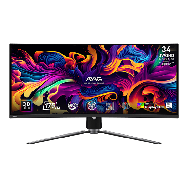 MSI Monitor GAMING MAG 341CQP QD-OLED Ívelt 34" UWQHD MSI Monitor GAMING MAG 341CQP QD-OLED Ívelt 34" UWQHD