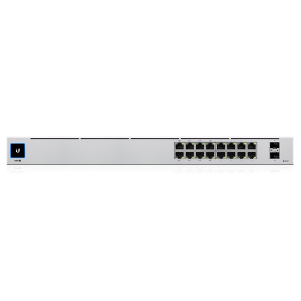 Ubiquiti USW-16-POE Gigabit UniFi Gen 2 Switch szürke