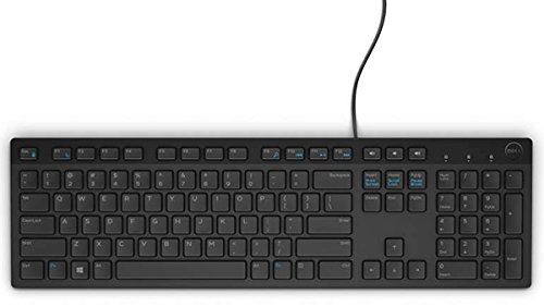 DELL KB216-US (QWERTY) US multimedia billentyűzet fekete (580-ADHK)