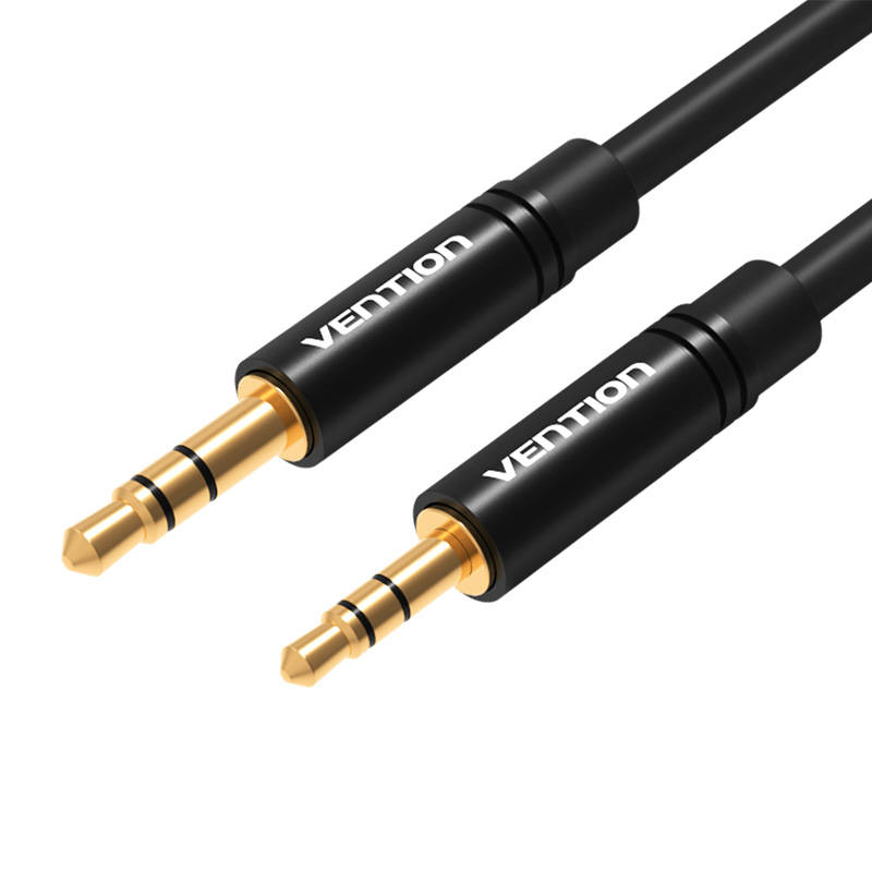Mini jack 3,5mm to 2,5mm AUX cable Vention BALBD 0,5m (black) Mini jack 3,5mm to 2,5mm AUX cable Vention BALBD 0,5m (black)