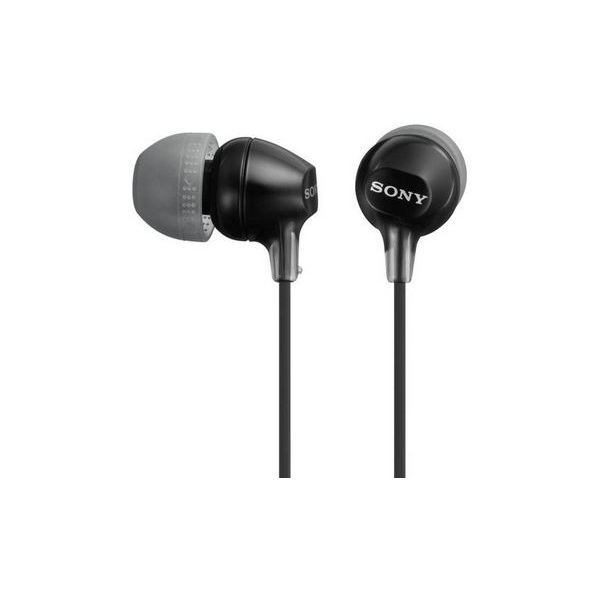 SONY MDREX15LPB.AE 18-22000 Hz 16 ohm 3.5 mm Jack 1,2 m Vezetékes szilikonos Fülhallgató Fekete