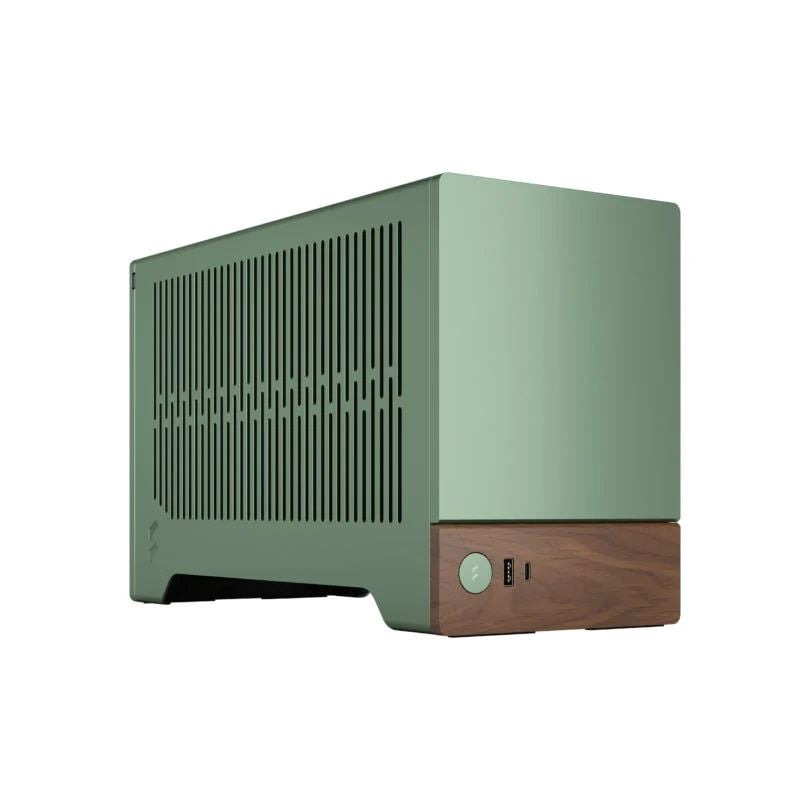 Fractal Design FD-C-TER1N-03 Terra táp nélküli mini-ITX ház zöld Fractal Design FD-C-TER1N-03 Terra táp nélküli mini-ITX ház zöld