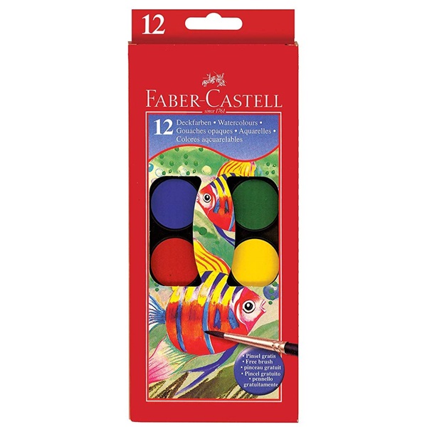 Faber-Castell vízfesték szett 12db-os (125012)