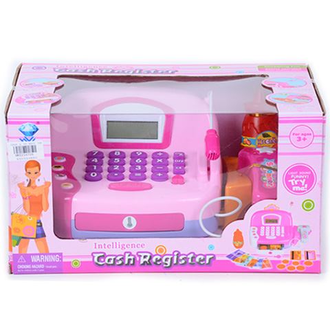 MK Toys digitális pénztárgép kiegészítőkkel rózsaszín (MKE234706)