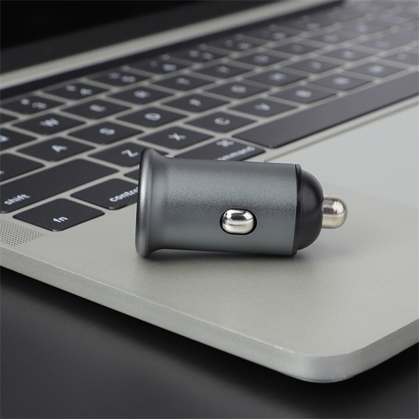 COLORWAY  CW-CHA029PD-GR 2xUSB (Type-C PD20W + USB QC3.0 ) (38W) Autós töltő Szürke