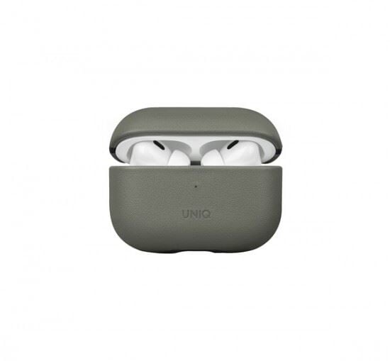 Uniq Terra Apple Airpods Pro 2 bőr tok zöld (UNIQ-AIRPODSPRO2-TERLGRN)