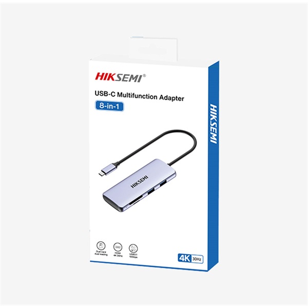 HIKVISION HIKSEMI HS-HUB-DS8 USB-C HUB  