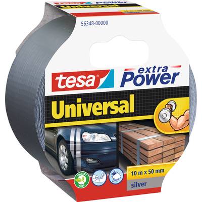 tesa 56348-00-06 Szövet ragasztószalag tesa® Extra Power Ezüst (H x Sz) 10 m x 50 mm 10 m tesa 56348-00-06 Szövet ragasztószalag tesa® Extra Power Ezüst (H x Sz) 10 m x 50 mm 10 m