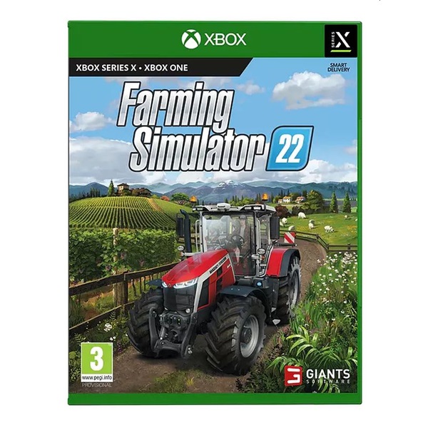 Farming Simulator 22 (Xbox Series X) angol borító, választható magyar nyelv