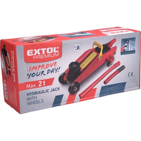 Extol Premium 8861400 2T CE TÜV/GS Hidraulikus krokodil elemelő