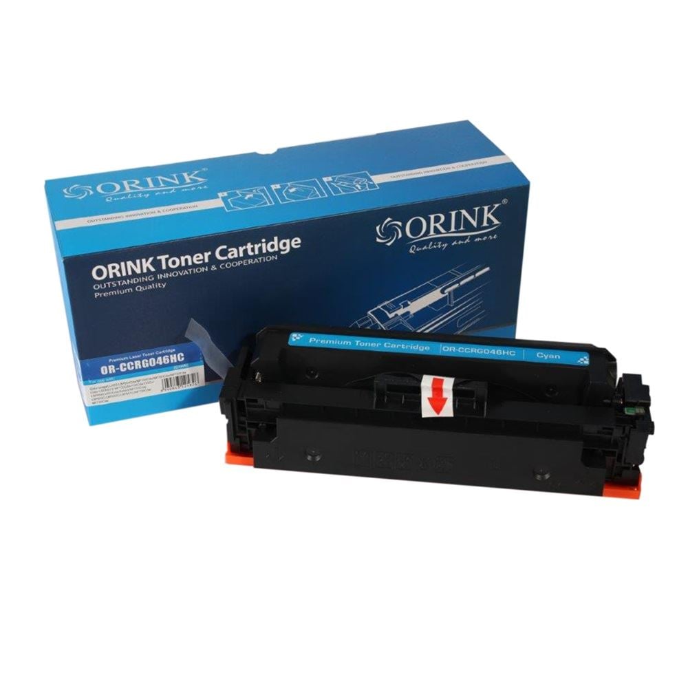 Orink utángyártott Canon CRG046H toner cián (CAOCRG046HCY)