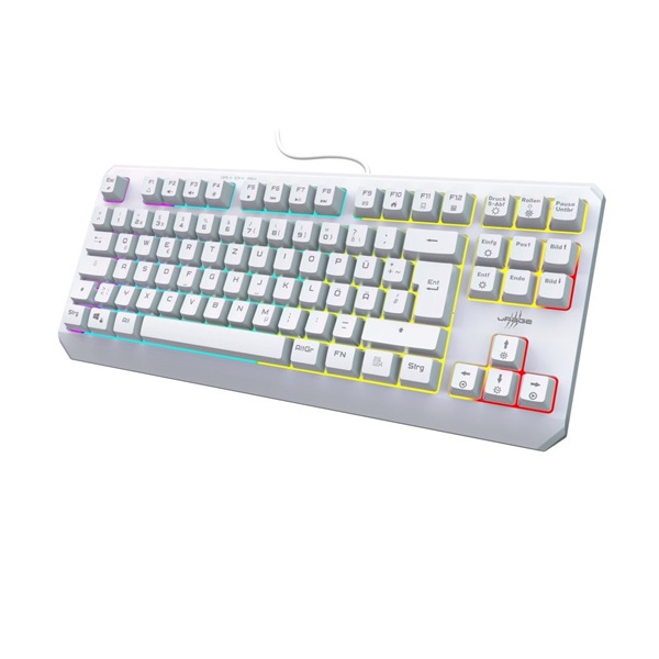 Hama 217819 URAGE EXODUS 220TKL RGB fehér billentyűzet Hama 217819 URAGE EXODUS 220TKL RGB fehér billentyűzet
