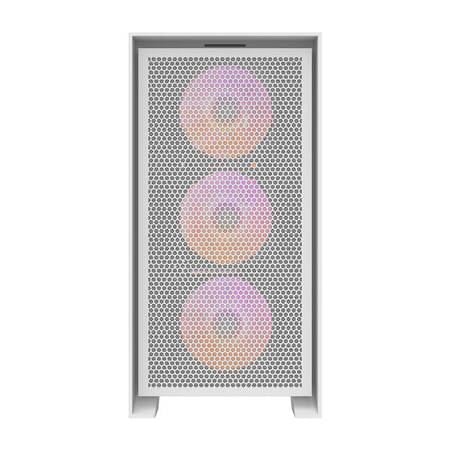 DarkFlash DRX70 Mesh táp nélküli ablakos ház + 4 RGB hűtő fehér DarkFlash DRX70 Mesh táp nélküli ablakos ház + 4 RGB hűtő fehér