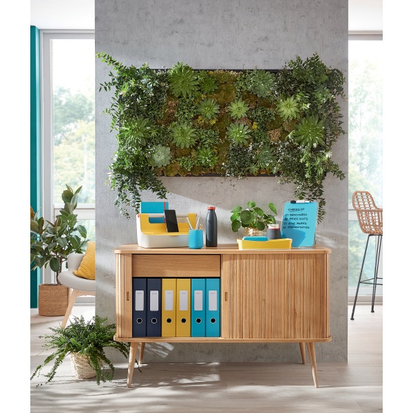 Leitz COSY Soft touch B5 meleg sárga kockás spirálfüzet