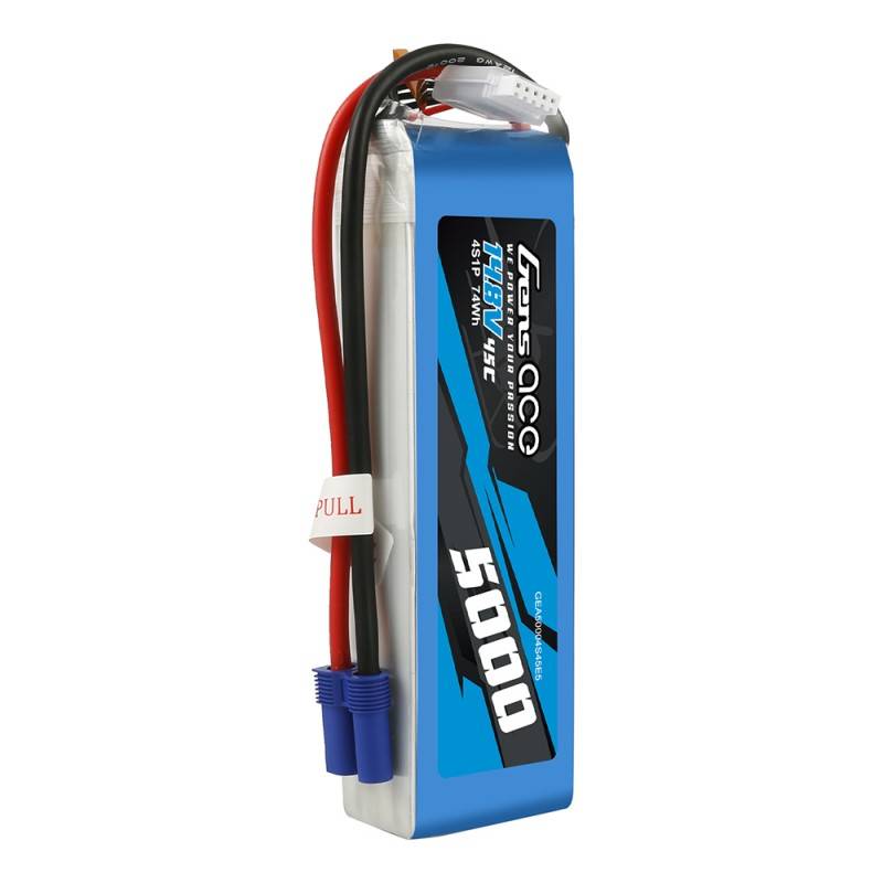Gens Ace 5000mAh 14.8V 45C 4S1P akkumulátor Gens Ace 5000mAh 14.8V 45C 4S1P akkumulátor