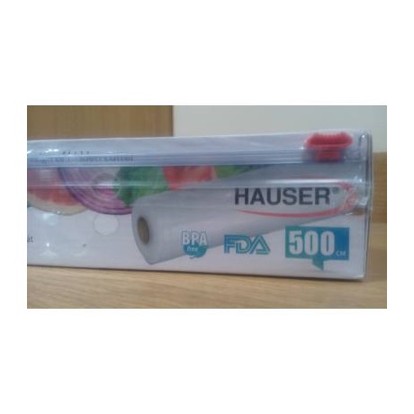 Hauser RB500 FÓLIAHEGESZTŐ ZACSKÓ