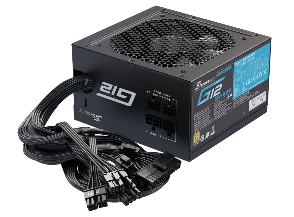 Seasonic G12 GM 850W tápegység Seasonic G12 GM 850W tápegység