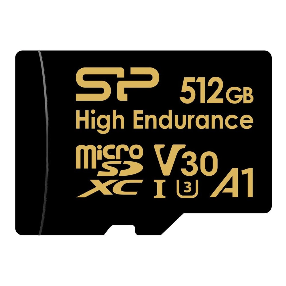 Silicon Power Golden Series - High Endurance 512GB High endurance MicroSD Memóriakártya Silicon Power Golden Series - High Endurance 512GB High endurance MicroSD Memóriakártya