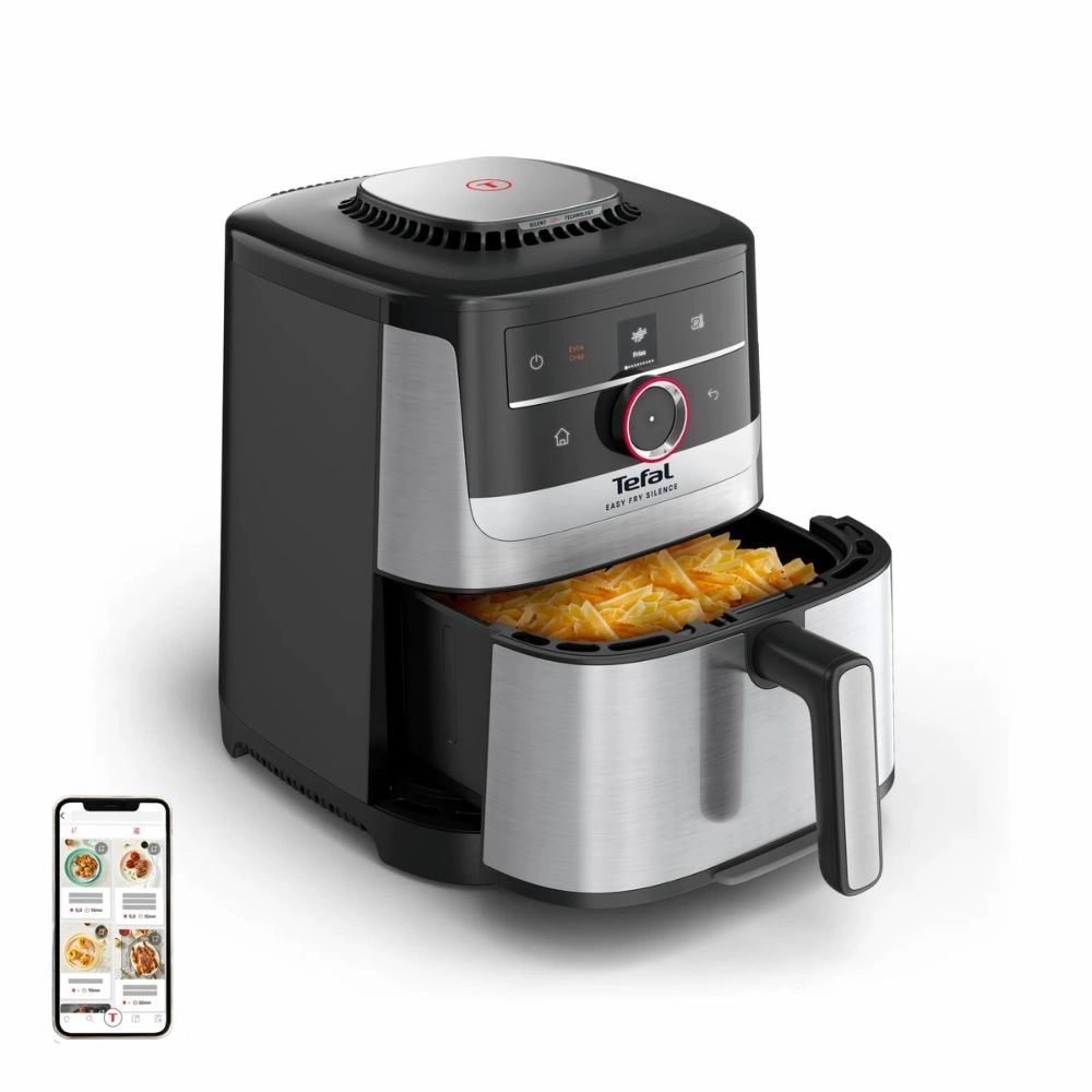 Tefal EY572DE1 Easy Fry Smart & Silence 5L Forrólevegős fritőz