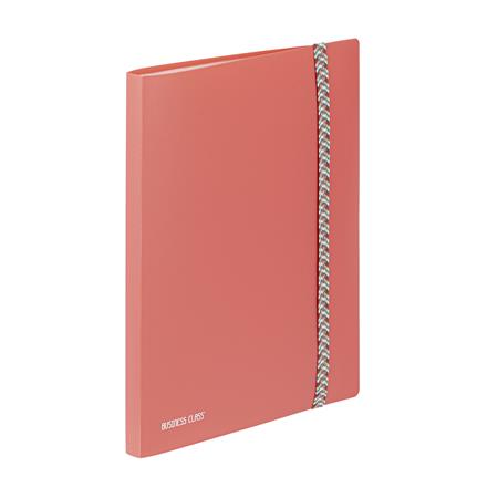 VIQUEL Business Class 30 zsebes  A4 Bemutatómappa  Korall