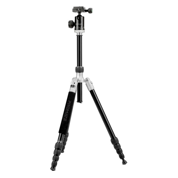 Promate PRECISE 160 Max.: 160cm Max.: 5kg Tripod állvány Fekete Promate PRECISE 160 Max.: 160cm Max.: 5kg Tripod állvány Fekete