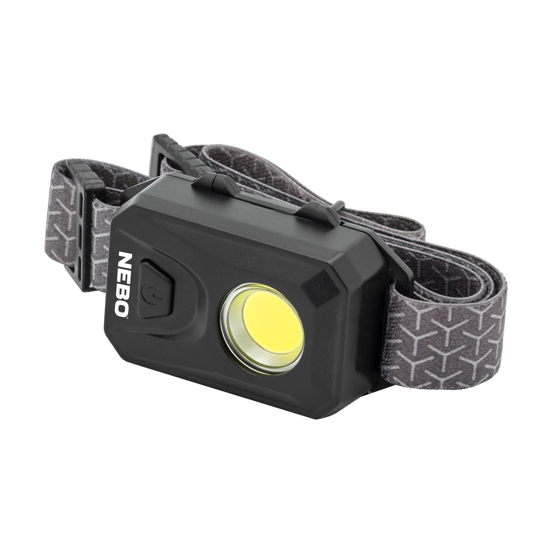 Nebo 150 fejlámpa, 150 lumen, COB LED, 3 üzemmód, elemes (NEB-HLP-7000-G)