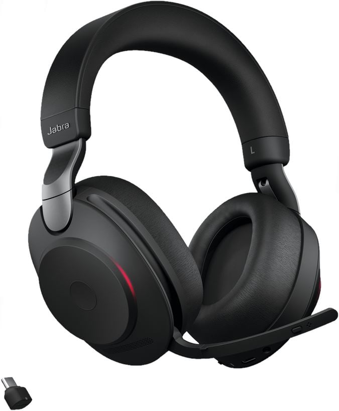 Jabra Evolve2 85 LINK380C UC vezeték nélküli sztereó headset fekete (28599-989-889) Jabra Evolve2 85 LINK380C UC vezeték nélküli sztereó headset fekete (28599-989-889)
