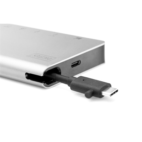 Digitus USB Type-C Multiport Travel Dock notebook dokkoló (DA-70866)