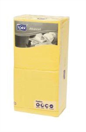 Tork Advanced szalvéta 1/4 hajtogatott, 2 rétegű 33x33cm sárga  (477841) Tork Advanced szalvéta 1/4 hajtogatott, 2 rétegű 33x33cm sárga  (477841)