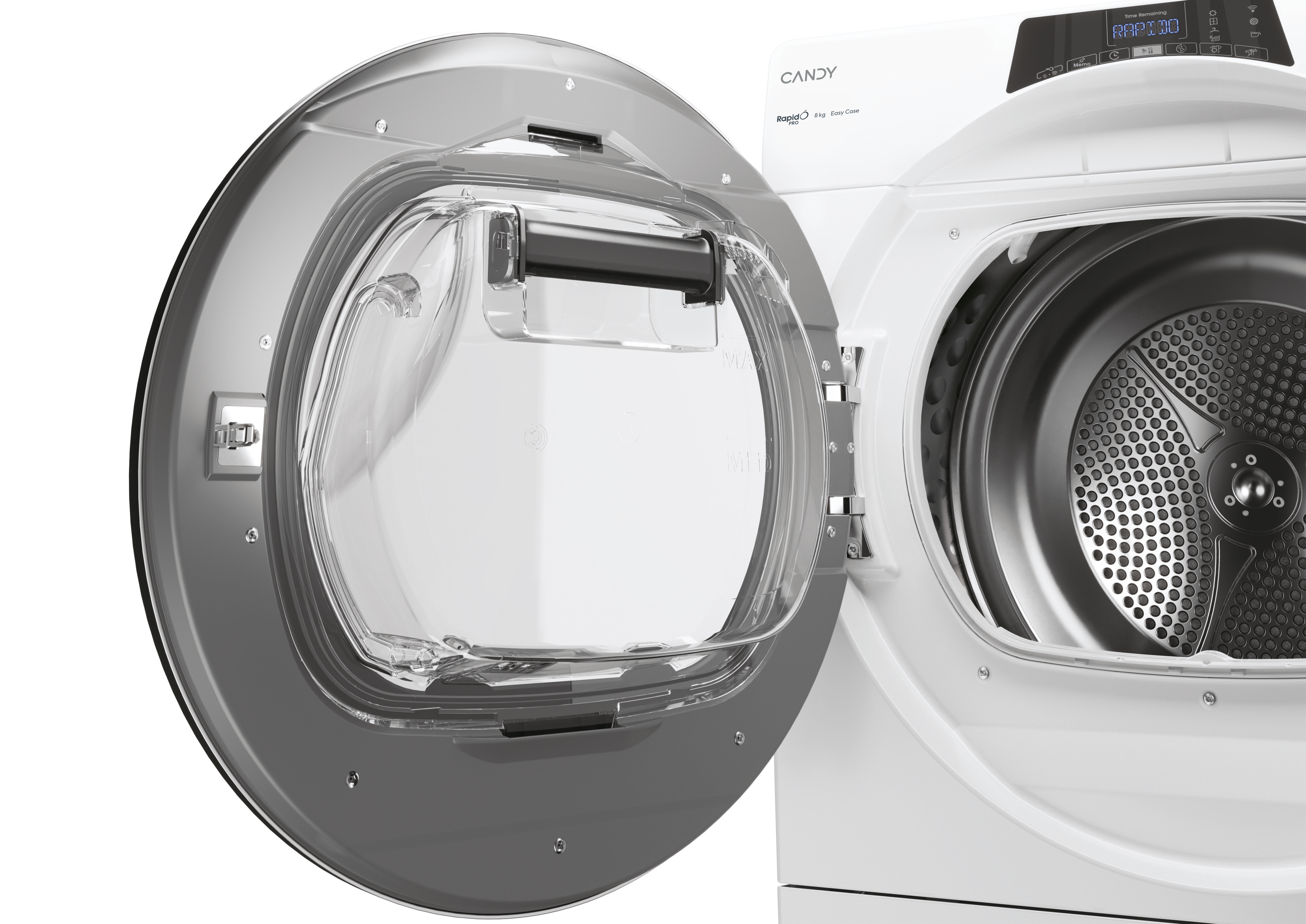 Candy RPE H8A2TRE-S Hőszivattyús szárítógép – 8 Kg, B Energiaosztály, Snap&Dry, hOn applikáció, Genius cycle