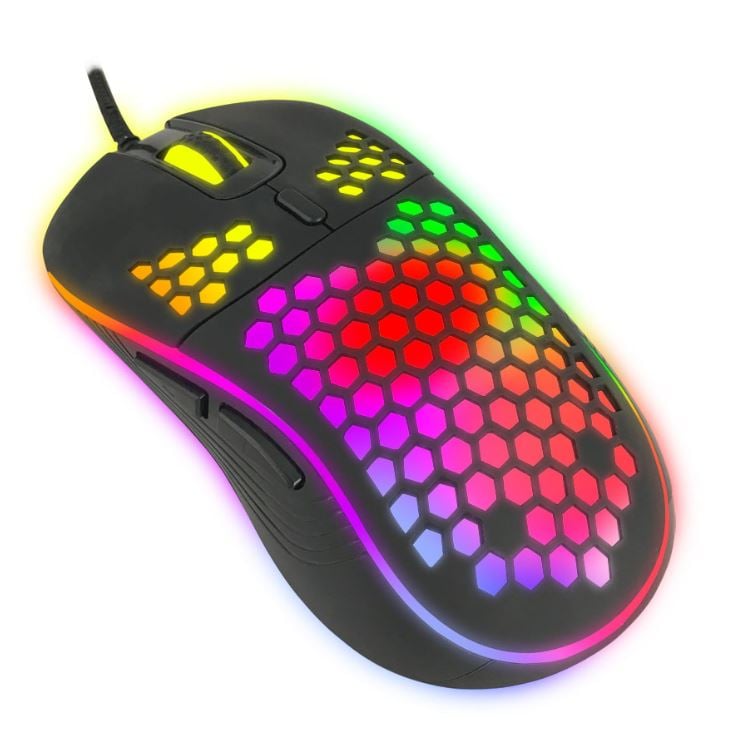 Esperanza EGM305 Anteros USB Type-C 6D gamer egér RGB fekete Esperanza EGM305 Anteros USB Type-C 6D gamer egér RGB fekete