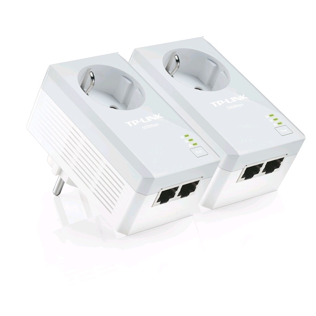 TP-Link TL-PA4020PKIT AV500 2-Port Powerline Adapter kit